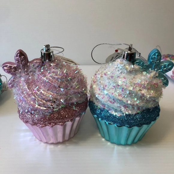 Candyland Dessert Christmas Tree Ornaments Donuts Ice Cream Cupcakes - Picture 5 of 5